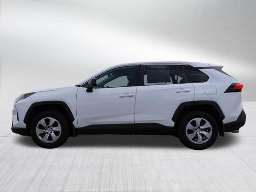 White 2022 Toyota RAV4 LE