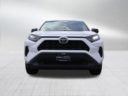 White 2022 Toyota RAV4 LE