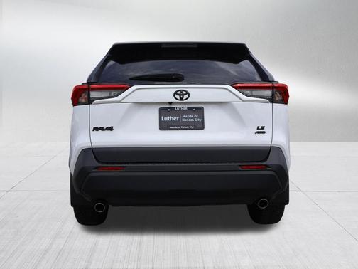 White 2022 Toyota RAV4 LE
