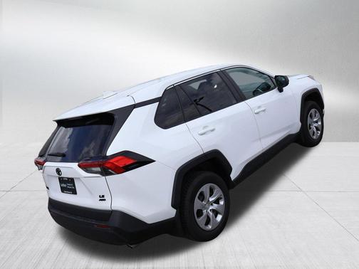 White 2022 Toyota RAV4 LE