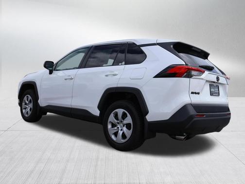 White 2022 Toyota RAV4 LE