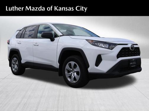 White 2022 Toyota RAV4 LE