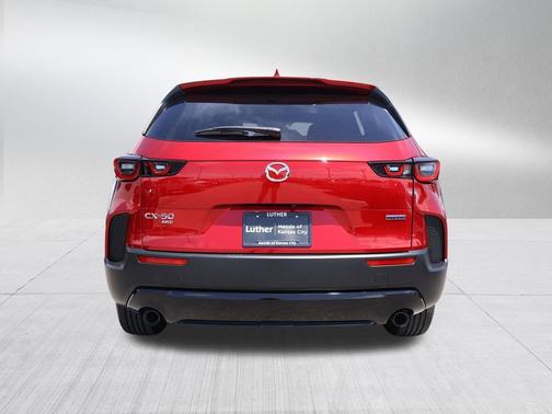 Soul Red Crystal Metallic 2025 Mazda CX-50 Hybrid Premium Package