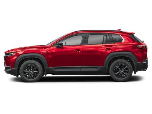 Soul Red Crystal Metallic 2025 Mazda CX-50 Hybrid Premium Package
