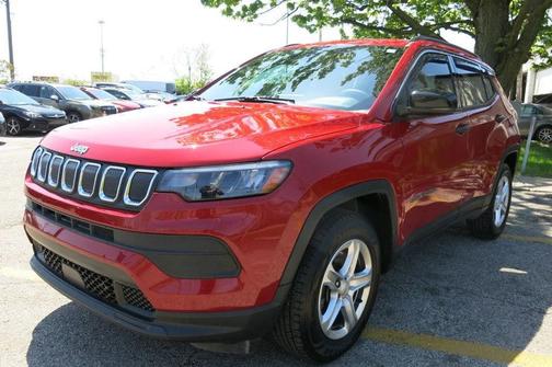 Red Hot Pearlcoat 2024 Jeep Compass Sport