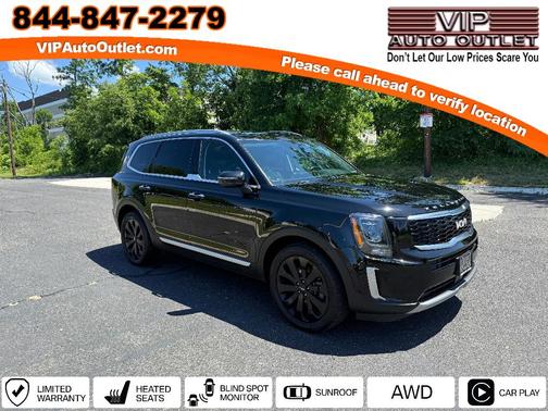 Ebony Black 2022 Kia Telluride S
