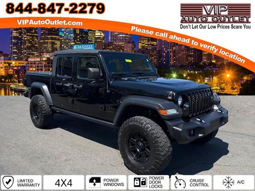 Black Clearcoat 2020 Jeep Gladiator Sport