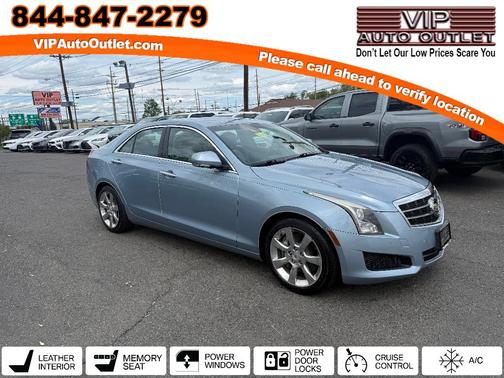 Glacier Blue Metallic 2013 Cadillac ATS 2.5L Luxury