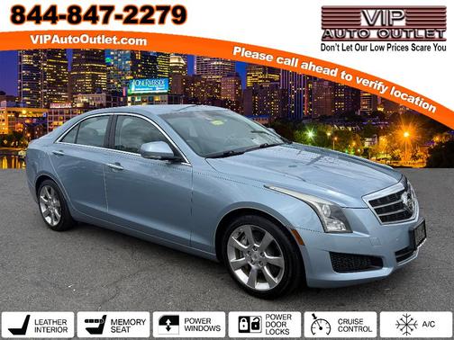 Glacier Blue Metallic 2013 Cadillac ATS 2.5L Luxury