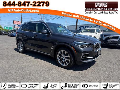 Dark Graphite Metallic 2022 BMW X5 xDrive40i