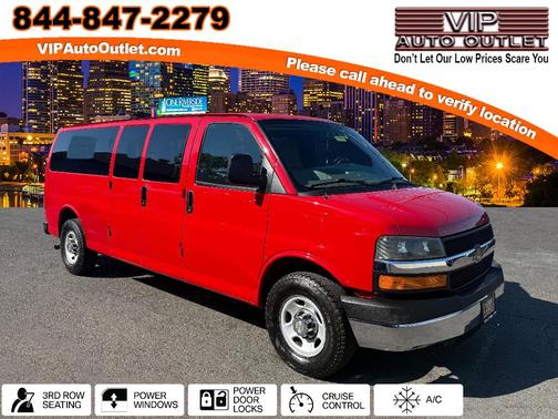 Victory Red 2014 Chevrolet Express 3500 LT
