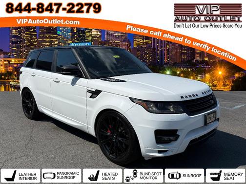 Fuji White 2016 Land Rover Range Rover Sport Supercharged Autobiography