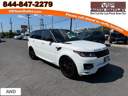 Fuji White 2016 Land Rover Range Rover Sport Supercharged Autobiography