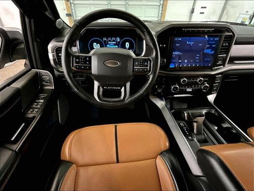 Star White 2022 Ford F-150 Platinum