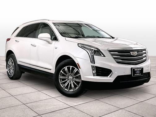 Crystal White Tri-Coat 2019 Cadillac XT5 Luxury