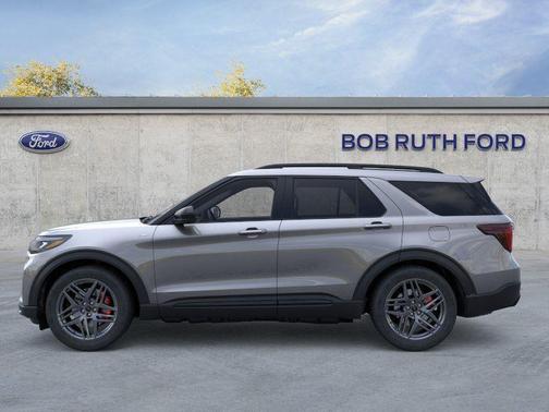 Carbonized Gray Metallic 2026 Ford Explorer ST-Line