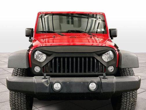 Firecracker Red Clearcoat 2017 Jeep Wrangler Unlimited Sport