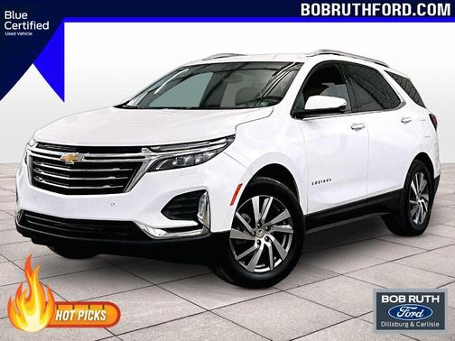 Summit White 2023 Chevrolet Equinox Premier