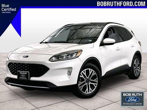 White Metallic 2020 Ford Escape SEL