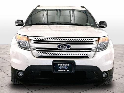 White Platinum Tri-Coat Metallic 2015 Ford Explorer XLT