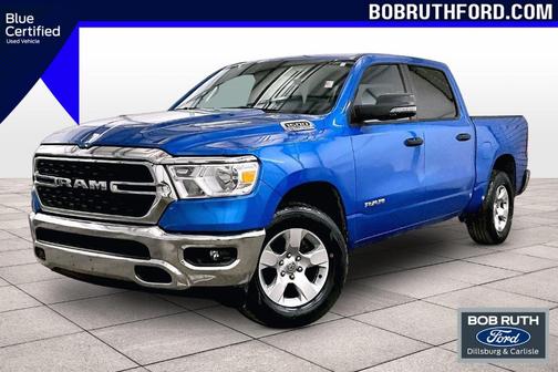 Hydro Blue Pearlcoat 2023 RAM 1500 Big Horn