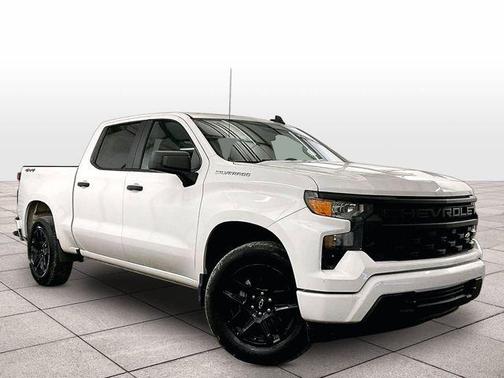 Summit White 2024 Chevrolet Silverado 1500 Custom