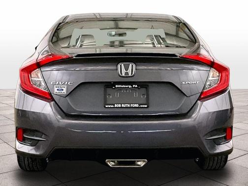 Modern Steel Metallic 2019 Honda Civic Sport