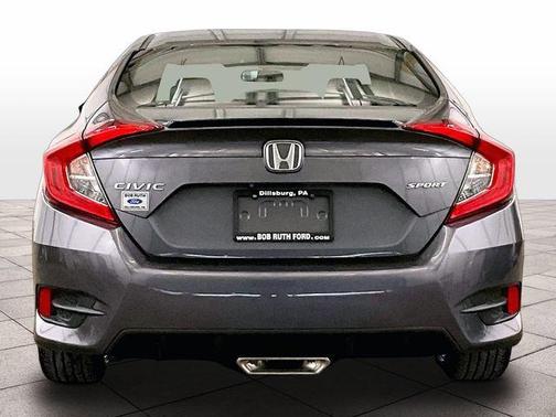 Modern Steel Metallic 2019 Honda Civic Sport