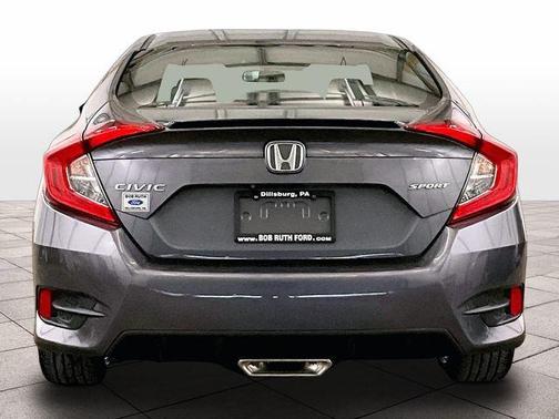 Modern Steel Metallic 2019 Honda Civic Sport