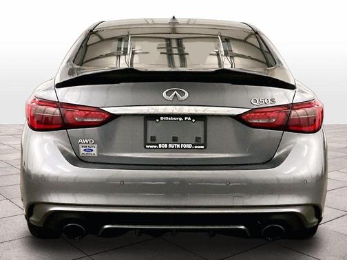 Graphite Shadow 2018 INFINITI Q50 3.0t Red Sport 400