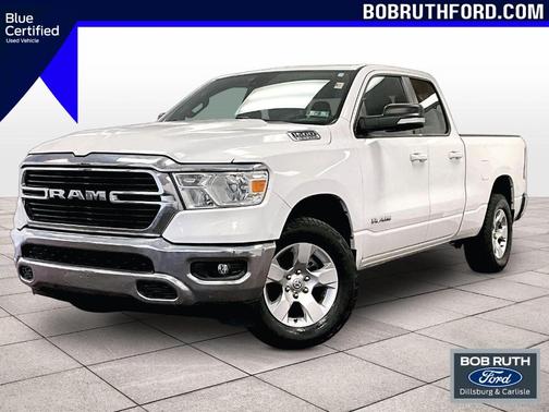 Bright White Clearcoat 2021 RAM 1500 Big Horn