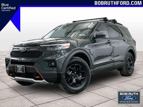 Green 2022 Ford Explorer Timberline