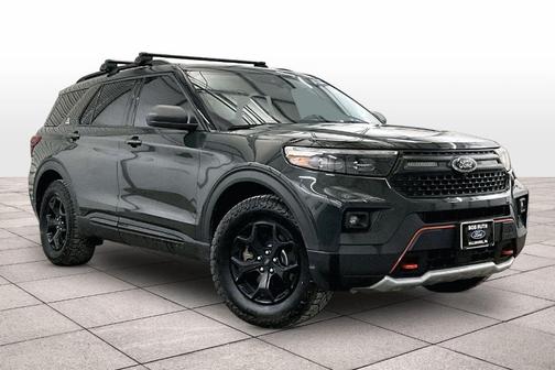Green 2022 Ford Explorer Timberline