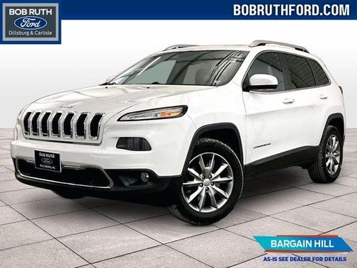 Bright White Clearcoat 2018 Jeep Cherokee Limited