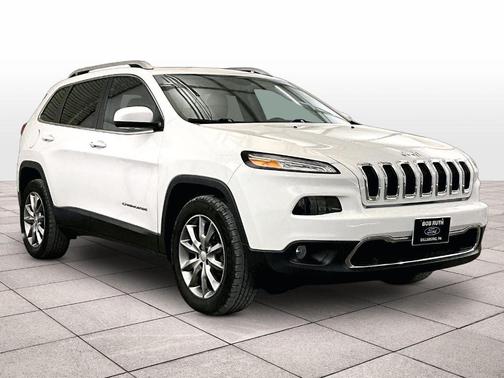 Bright White Clearcoat 2018 Jeep Cherokee Limited