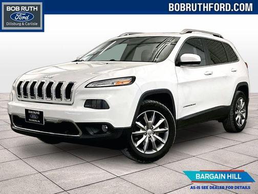 Bright White Clearcoat 2018 Jeep Cherokee Limited