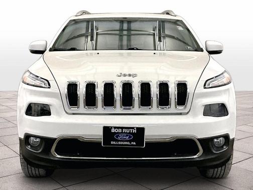 Bright White Clearcoat 2018 Jeep Cherokee Limited