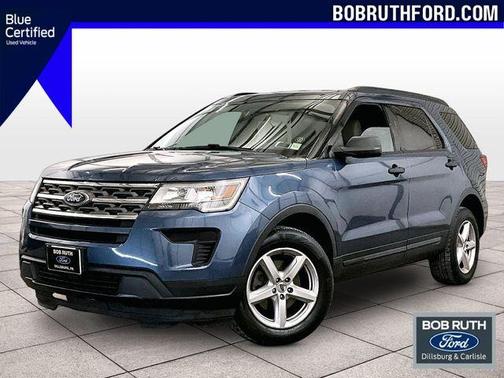 Blue Metallic 2018 Ford Explorer Base