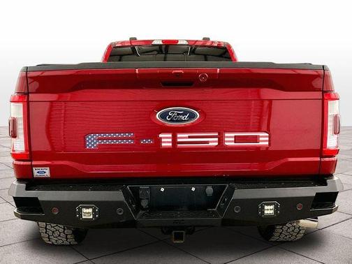 Red 2021 Ford F-150 Lariat