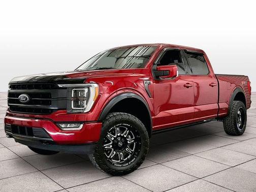 Red 2021 Ford F-150 Lariat
