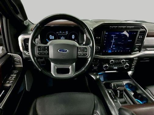 Red 2021 Ford F-150 Lariat