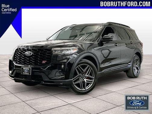 Black Metallic 2025 Ford Explorer ST