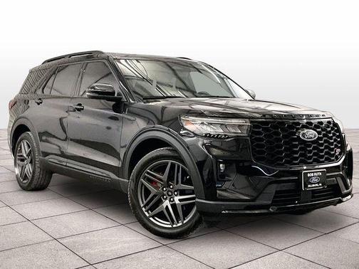 Black Metallic 2025 Ford Explorer ST