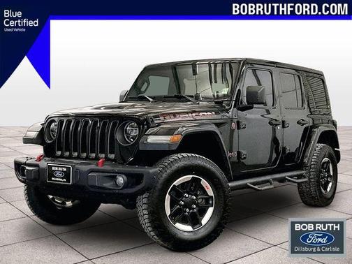 Black Clearcoat 2020 Jeep Wrangler Unlimited Rubicon