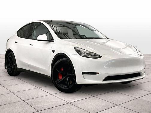 Pearl White Multi 2021 Tesla Model Y Long Range