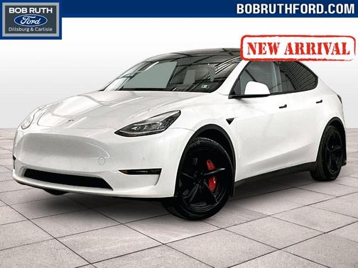 Pearl White Multi 2021 Tesla Model Y Long Range