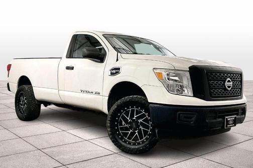 Glacier White 2017 Nissan Titan XD S