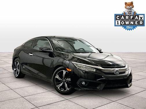 Black 2017 Honda Civic Touring