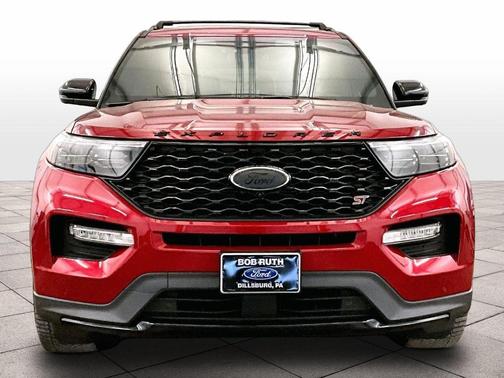 Rapid Red Metallic Tinted Clearcoat 2020 Ford Explorer ST