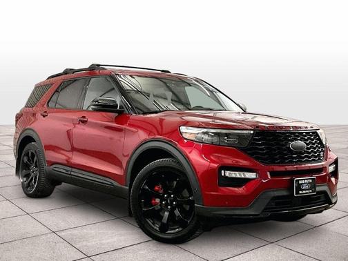 Rapid Red Metallic Tinted Clearcoat 2020 Ford Explorer ST